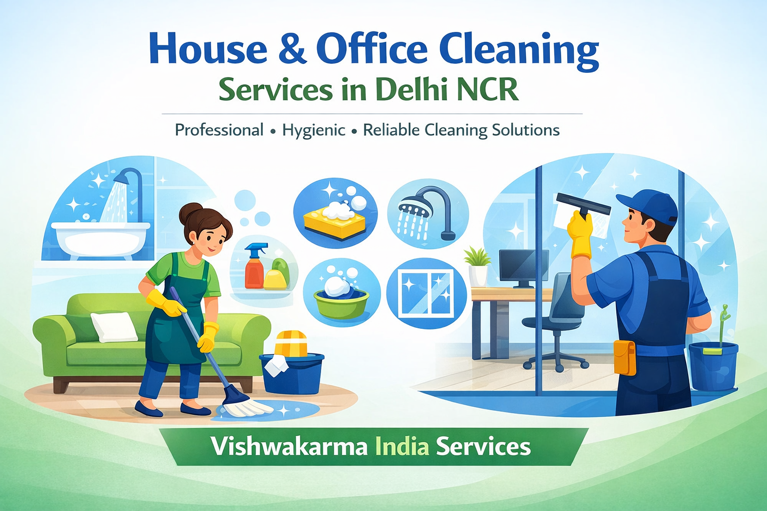 Complete Guide to House & Office Cleaning Services in Delhi NCR